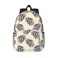 thumbnail image 1 of Lukts 70s Disco Ball Pattern 15 Inch Student Backpack, Waterproof Laptop Backpack with Adjustable Shoulder Straps, Lightweight Travel, Campus Backpack, Unisex, 1 of 6