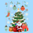 thumbnail image 2 of Xihbxyly Ofertas de Tadays Regalos de Árboles de Navidad, Calcetines, Pegatinas, Pegatinas de Vidrio para Navidad, Pegatinas Decopos de Nieve, 2 of 7