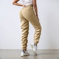 thumbnail image 5 of JIAYUE Women's Pants Solid Color Tapered With Lifting And High Waist Slim Fit Ankle Length For Everyday Wear Stylish For Women, 5 of 5