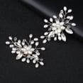 thumbnail image 6 of AURARMLET White Rhinestone Crystal Shoe Clips for Shoes, Hats, Clutches - Elegant and Stylish Accessory, 6 of 8