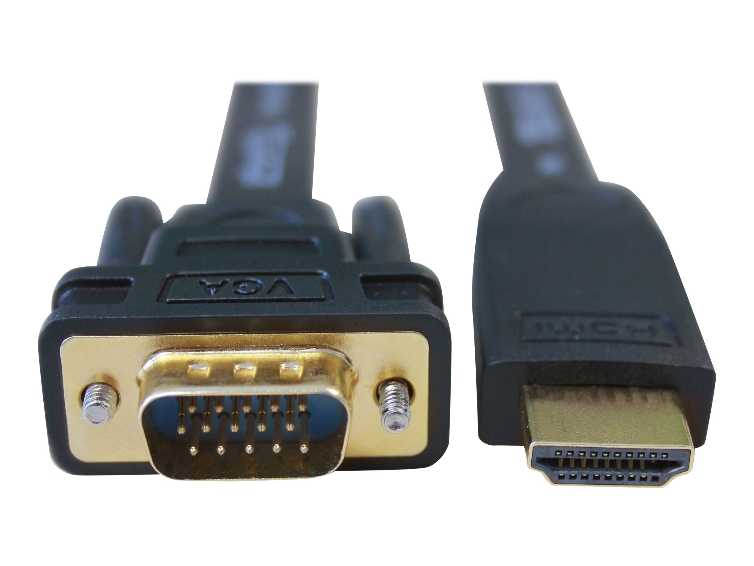 Plugable HDMI To VGA Adapter, 6 Foot (1.8 Meter)