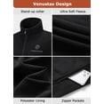 Venustas Women's Fleece Heated Vest, Battery Pack 7.4V, Heating Vest