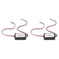 thumbnail image 1 of 2X Connecteur de Filtre de Relais de Caméra de Rétroviseur 12V pour Objectif de Rétroviseur Anti-Interférence, 1 of 9