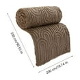 thumbnail image 3 of Furry Blanket Roman Column Milk Velvet Flannel Velvet Blanket Shawl Blanket Lunch Break Blanket Sofa Cover Blanket Bed Sheet, 3 of 6