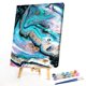 thumbnail image 1 of Cuadros Decorativos Pintura al óleo de bricolaje por números, pintura de lámina de oro, dibujo acrílico codificado (S259) Sywqhk Nuevos Originales, 1 of 1