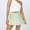 Green, variant on Idoravan Women's Basic Versatile Skirt Womens Casual Fashion Sexy Solid Color Cropped Navel Tie Zipper Temperamental Commute Skirt