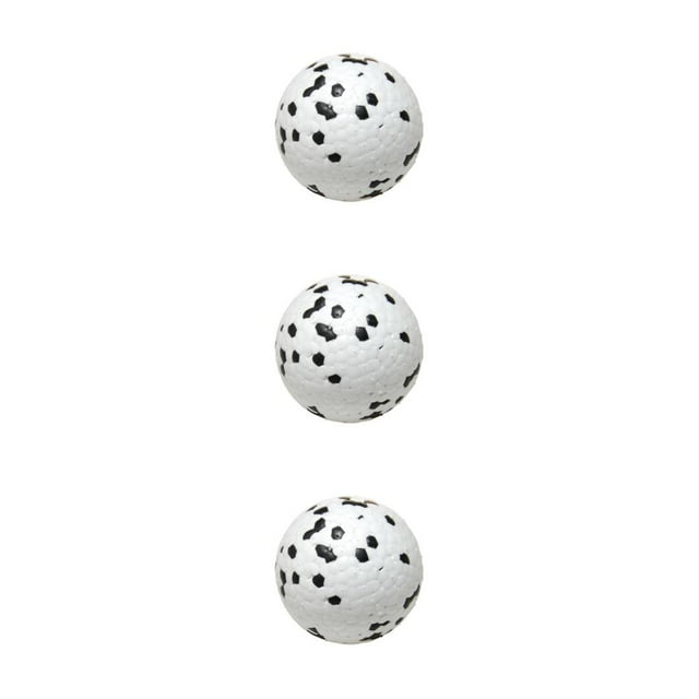 Wweixi PC Pet Interactive Products ETPU And Irregular Bounce For Endless Fun And Irregular Bounce White Black 7cm 3Set