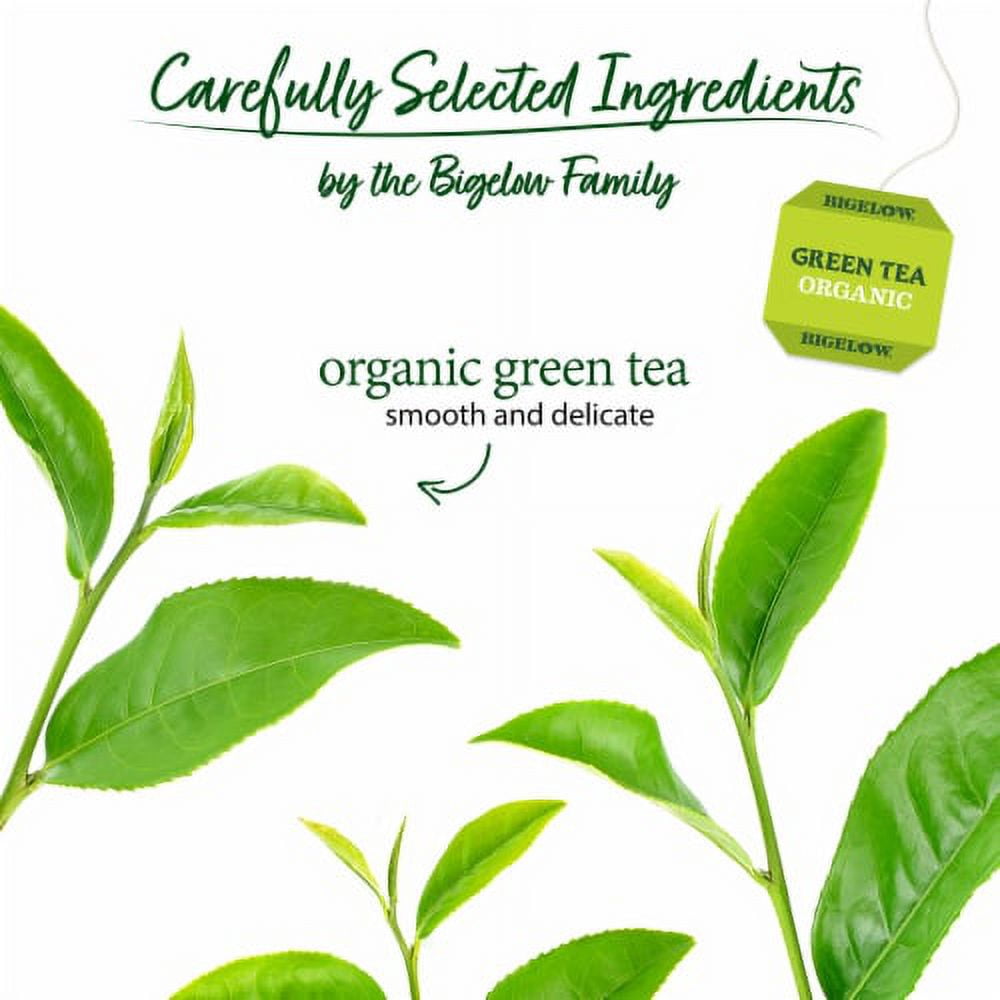 2X-Bigelow Organic Green Tea Bags - 40 ct