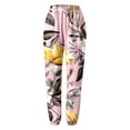 thumbnail image 6 of Sweatpants Women Summer Loose Fit Harem Slip On Sweatpant Lightweight Boho Beach Trousers with Pockets Pink Running Lounge Pant S, 6 of 6