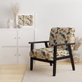 thumbnail image 2 of Designart "Retreat Into Tranquility I" Chaise d'Appoint Tropicale Verte Rembourrée - Fauteuil Tropical pour Salon, 2 of 7