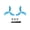 one pairs blue, variant on Propellers for DJI Avata 2, Drone Propellers Replacement, Color Drone Wing, Spare Part
