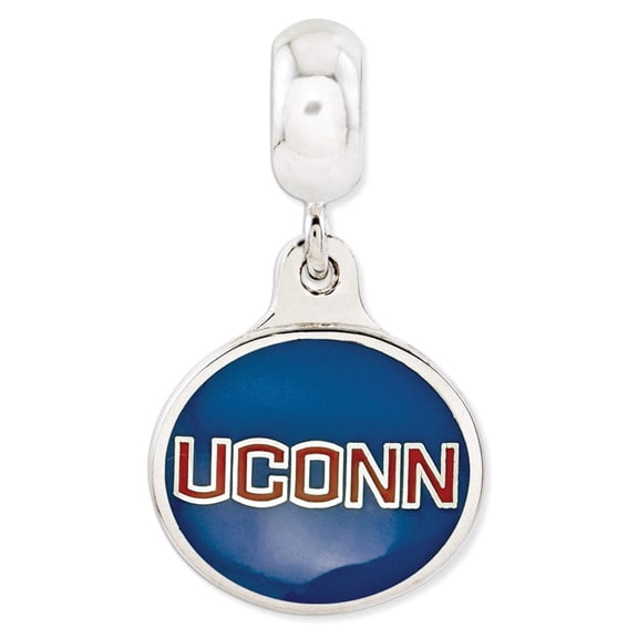 Old Dominion University Collegiate Charm in Sterling Silver & Enamel