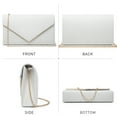 thumbnail image 5 of Dasein Women Evening Bag/Clutch Formal Party Clutch Wedding Purses Cocktail Prom Clutches, 5 of 7