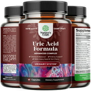 Uric Acid Vitamins for Men and Women – Herbal Full Body Cleanse Joint Support Muscle Recovery and Kidney Support Supplement - Dietary Supplement Pure Tart Cherry Milk Thistle and Bromelain Antioxidant - Best Reviews Guide