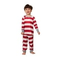 thumbnail image 2 of Odeerbi Christmas Pajamas For Family Boys Girls Matching Sets Casual Printed Top With Bottom Outfits Home Wear Red, 2 of 8