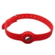 thumbnail image 2 of Collar de silicona para perros, resistente a arañazos, cómodo y con soporte para collar. Rojo, 2 of 4