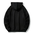 thumbnail image 4 of Vedolay Men's Pullover Sweatshirt 2023 Hoodies Sweater Coat Winter Warm Zipper Coat Outwear Black,L, 4 of 4
