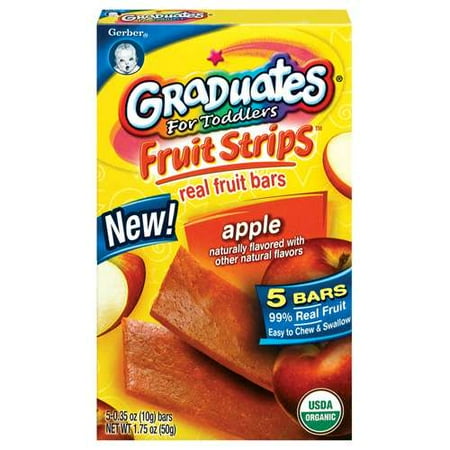 Gerber Gerber Graduates Fruit Strips, 5 ea