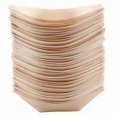 thumbnail image 1 of 50pcs Sushi Wooden Boat Disposable Snack Bowl Food Containers Boat Baskets Snack Tableware For Kitchen Dinner 3 inch 8.5X6X3CM, 1 of 6