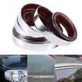 thumbnail image 2 of Gegong Moulding Trim Decoration Tape,Bumper Protector Strip,Universal Car Interior Exterior Bumper Protector Strip Moulding Trim Decoration Tape Silver, 2 of 8