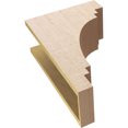 thumbnail image 6 of 7"W x 14"D x 21"H Classic Pescadero Rough Cedar Woodgrain TimberThane Corbel, Primed Tan, 6 of 6