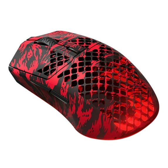 Pre-Owned SteelSeries Aerox 3 Wireless: Faze Clan Edition — Holey RGB Gaming Mouse — 18K DPI TrueMove Air Optical Sensor — Ultra-Lightweight Water Resistant Design