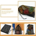 thumbnail image 7 of Multi Purpose Mesh Bag for Home Use Convenient Storage Laundry Bags Sports Net Vegetable TravelDrawstring mesh bag polyester drawstring bag1*Drawstring mesh bagShiogb, 7 of 7