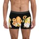 thumbnail image 1 of Fotbe Sunflower Gnomes 5 Calzoncillos Tipo Boxer con Bolsa de Soporte Total para Hombre, X-Temp Fresco, Transpirable y de Secado Rápido-X-Large, 1 of 5