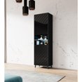 thumbnail image 3 of Paris Modern 24" Bookcase - Black, 3 of 5