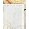 thumbnail image 6 of Unique Loom Blossom Collection Area Rug - Ashley (2' x 8' Runner Ivory/Light Blue), 6 of 7