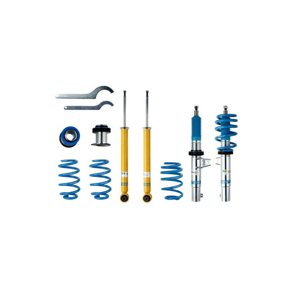 Bilstein B14 (PSS) - Suspension Kit Fits select: 2017 VOLKSWAGEN GOLF S/WOLFSBURG/SE/SEL, 2016-2019 VOLKSWAGEN GOLF SPORTWAGEN S