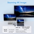 thumbnail image 3 of Estación de acoplamiento USB C para portátil con doble monitor 14 en 1 FALWEDI, 3 of 7