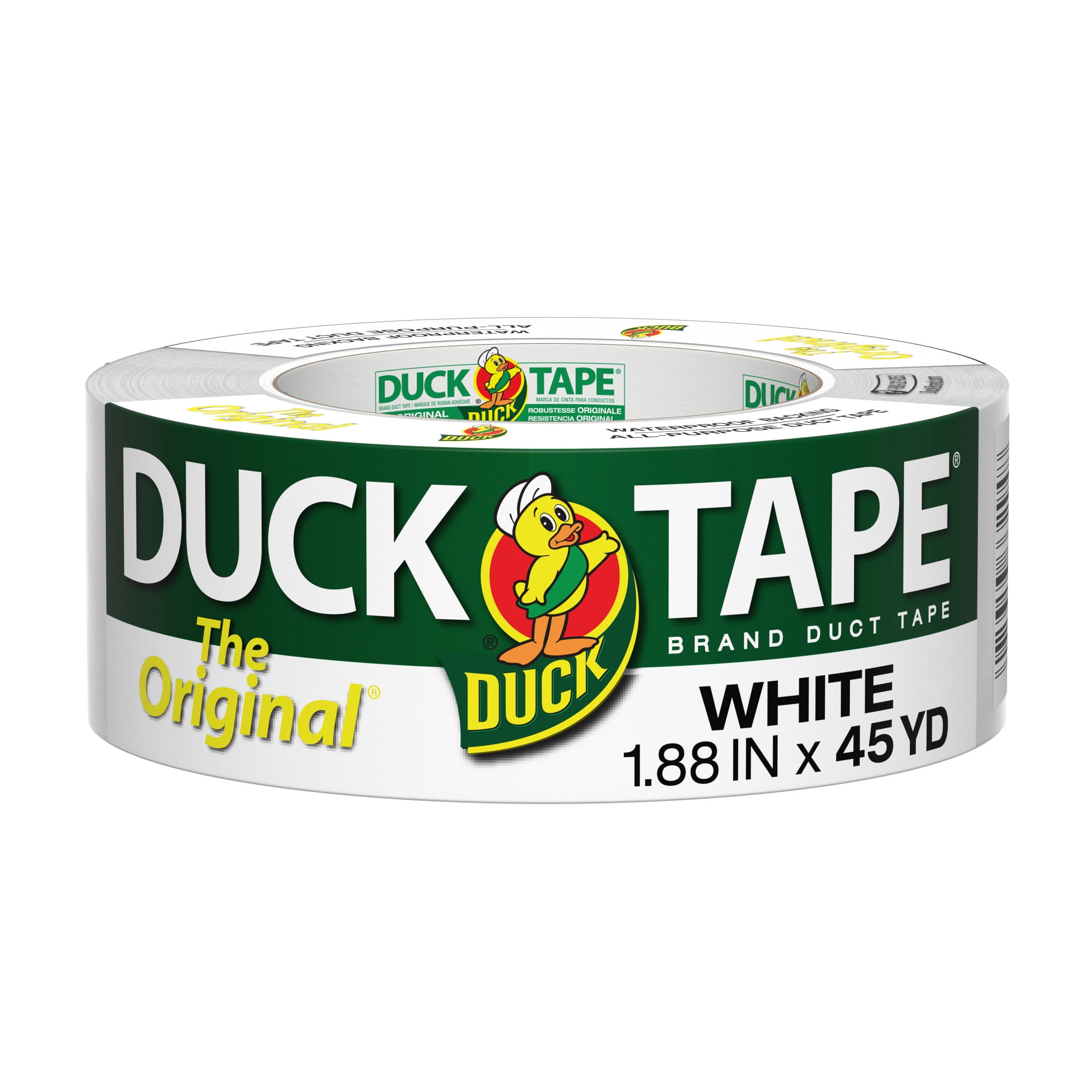 (4 pack) The Original Duck Tape Brand Duct Tape, 1.88 in. x 45 yd., White