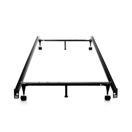 Twin Metal Bed Frame, Brookside Heavy Duty Steel Bed Frame Metal Rails Queen