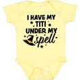 thumbnail image 3 of Inktastic I Have My Titi Under My Spell with Cute Witch Hat Boys or Girls Baby Bodysuit, 3 of 5