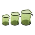 thumbnail image 1 of 3 piezas Bolsas de bolas de golf Saco de organizador de equipos deportivos para lavar juguetes gimnasios Verde, 1 of 8