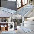 thumbnail image 2 of Blue Ethnic Mandala Pattern Kitchen Rug Mat,Kitchen Runner Rugs Non Skid Washable,Decorative Kitchen Floor Mats for Kitchen,Sink,Laundry,17"X47", 2 of 5