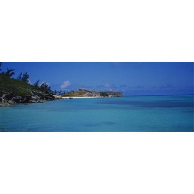 Fortress at the waterfront Fort St. Catherine St. George Bermuda Poster Print by - 36 x 12