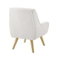 thumbnail image 4 of Pemberly Row Transitional Youth Wood Trellis Chair in White, 4 of 10