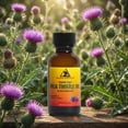 thumbnail image 5 of Milk Thistle Seed Oil Organic Unrefined Virgin Cold Pressed Glass Bottle 1.0 oz, 5 of 5
