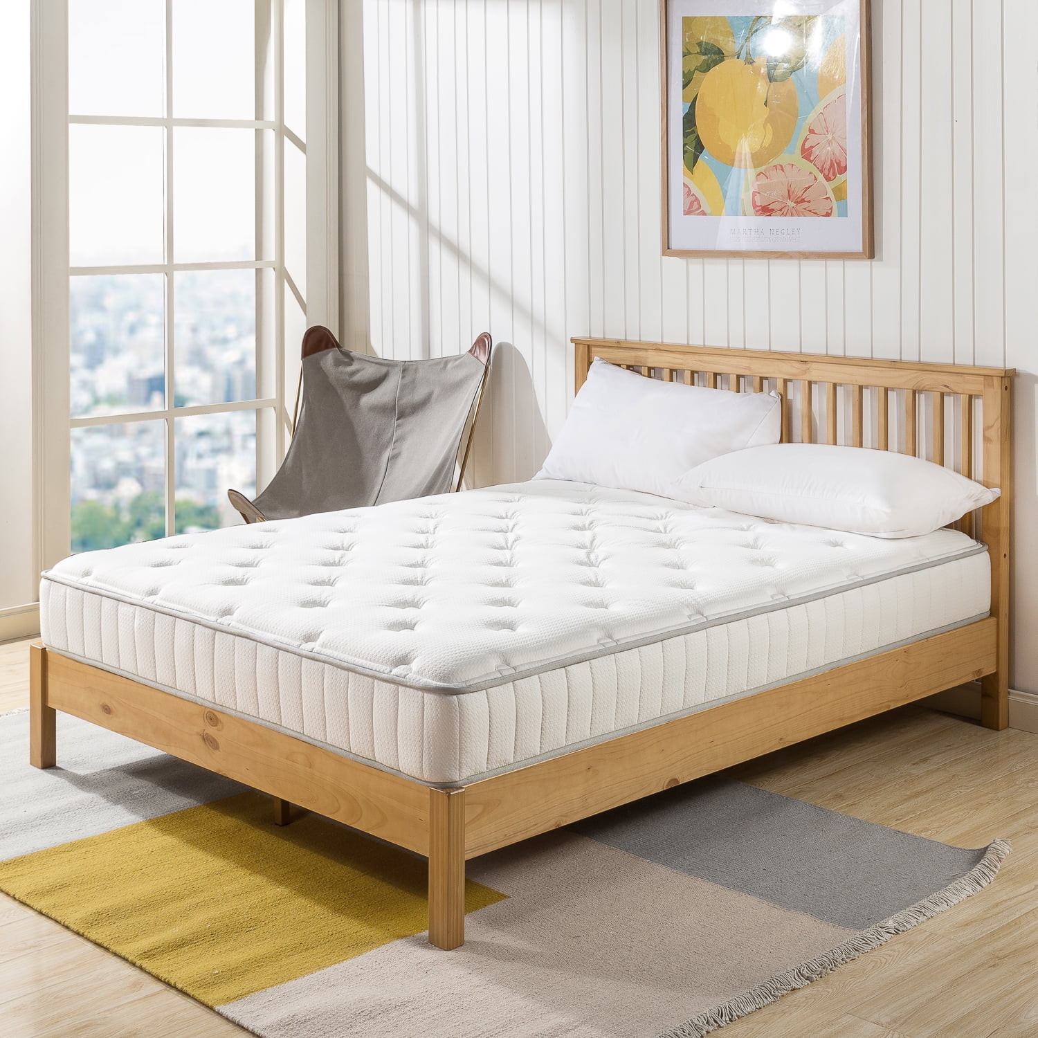 Best Price Mattress 8" Pocket Spring Mattress, Twin
