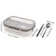 thumbnail image 3 of TaTaai Gift Insulated Lunch Boxes with a separate soup bowl,Stainless Steel Bento Box with Lid, Portable Box with Spoons,Chopsticks and Lunch Bag,Leakproof Lunchbox Set for Work Travel Camping, 3 of 6