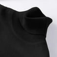 thumbnail image 4 of Fgnfyis Women Turtleneck Knit Sweater Pullover for Fashion Casual Style Black M, 4 of 5