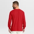thumbnail image 2 of Men's Fanatics Red Wisconsin Badgers Quad Fuel The Fire Long Sleeve T-Shirt, 2 of 5