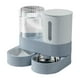 thumbnail image 1 of Comedero automático giratorio para mascotas, cuenco portátil extraíble y práctico para gatos, cuenco de alimentación para conejos y animales pequeños. Azul, 1 of 8