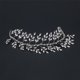 thumbnail image 5 of Diadema hecha a mano Accesorios de cristal Accesorios de boda Accesorios de boda estilo princesa, 5 of 6