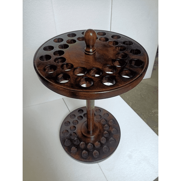 NAUTICALMART stick stand Walking Cane Stand Solid wood Golf Clubs Display Stand,Entryway Stick Holder Wooden Storage Rack for Walking Cane Stick Gift