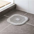thumbnail image 4 of Shower Drain Filter, 3 Pcs Sink Lids Silicone Drain Protector Bung Filter for Kitchen, Bathroom-Grey,, 4 of 4