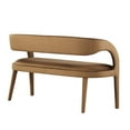 thumbnail image 4 of Modway Pinnacle Performance Velvet Accent Bench in Brown, 4 of 9