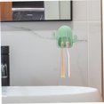 thumbnail image 3 of Organizador de cepillos de dientes PENGJTMXG 4 piezas Montado en la pared, 3 of 5